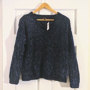 NWT Blue Knit Sweater